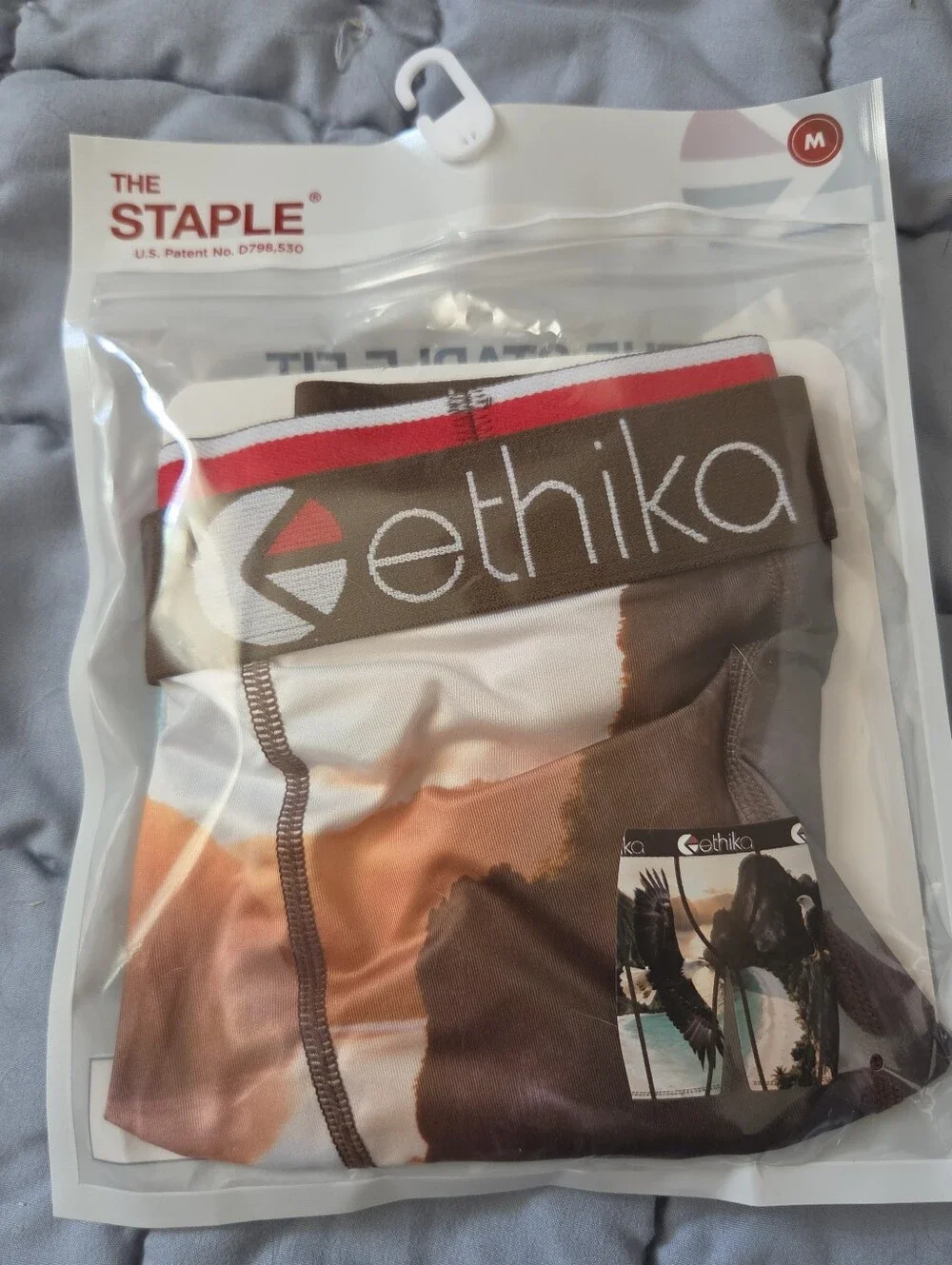 Ethika Liberty Coast Eagle 🦅 The Staple fit boxer brief Medium